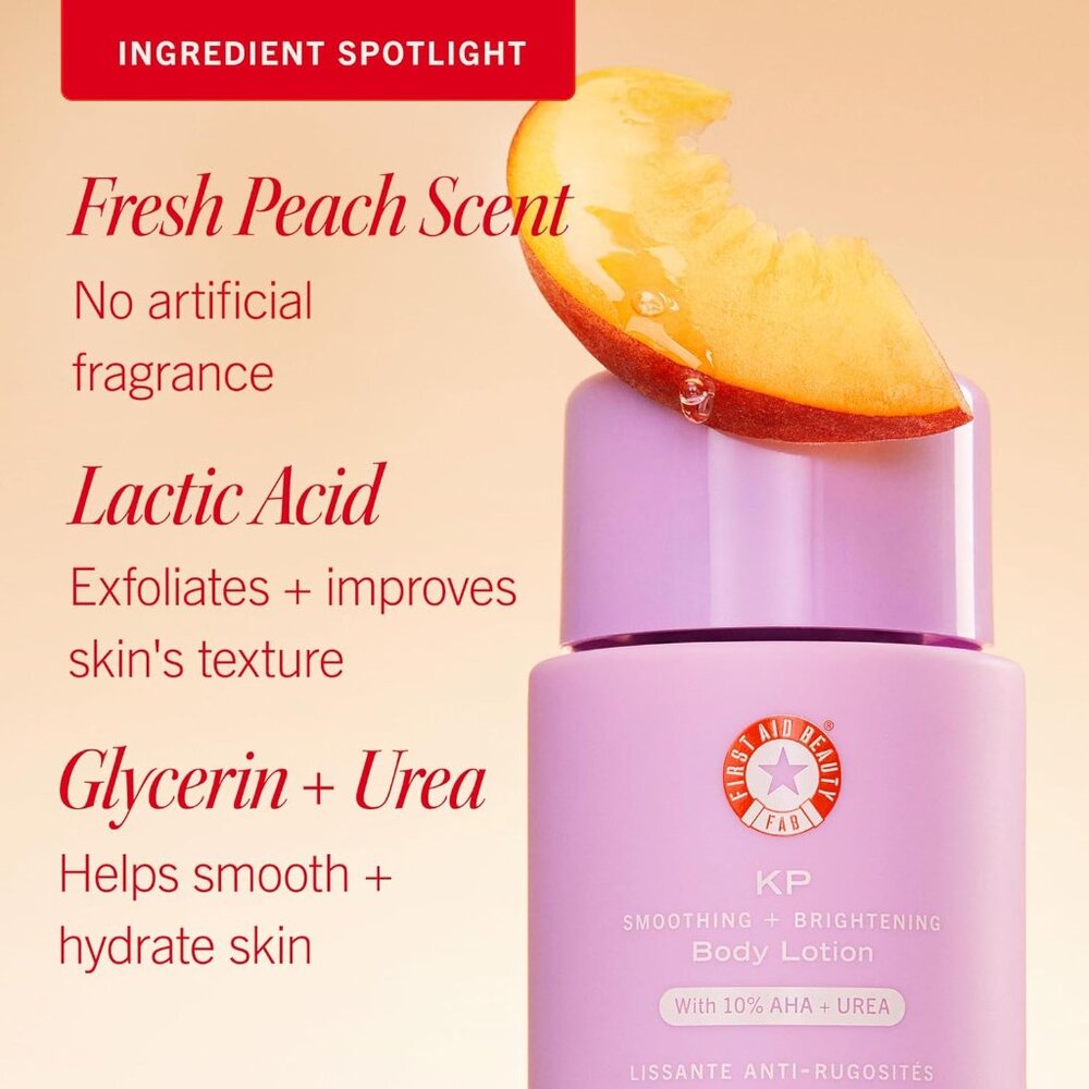 First Aid Beauty KP Smoothing + Brightening Body Lotion (200ml / 6.7 fl oz) - Picture 3 of 10